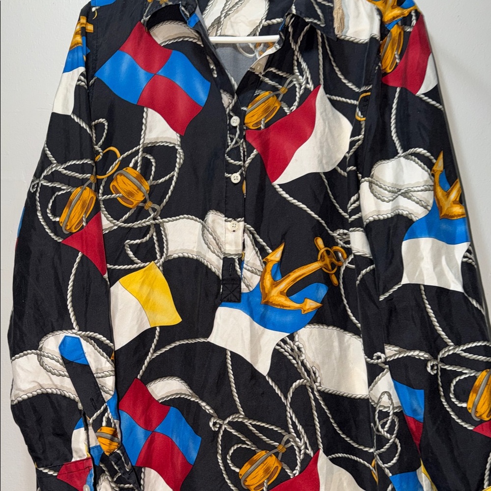 Lauren Ralph Lauren Anchor & Flag Dress